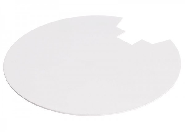Deko-Light Abdeckung Hinten Weiß für Serie Uni II Max Weiß