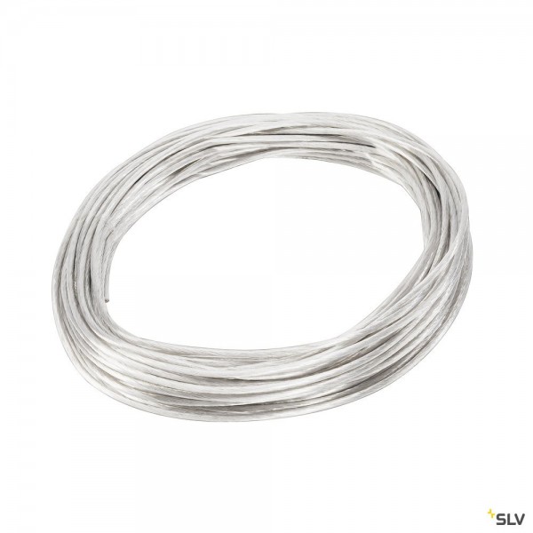SLV NIEDERVOLT-SEIL, für TENSEO Niedervolt-Seilsystem, weiß, 4mm², 20m
