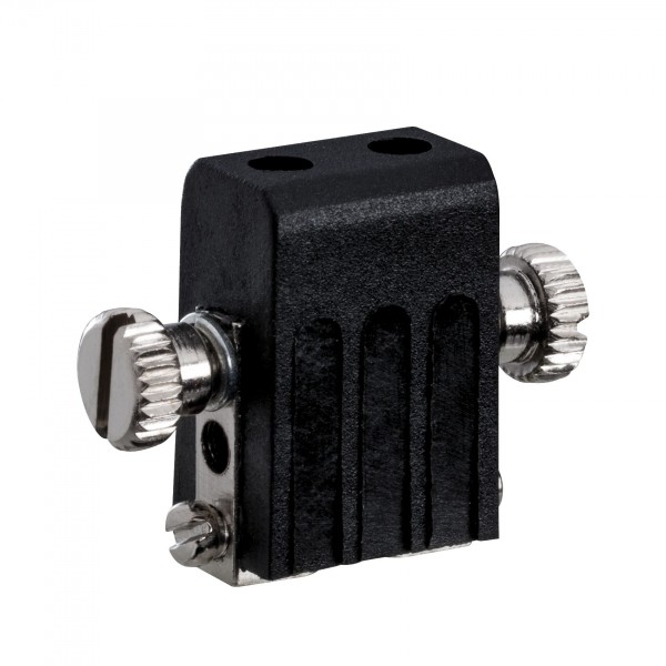 Paulmann WS L&amp;E Lampenhalter Seilsysteme Socket max.1x50W GX5,3 Schwarz 12V Met