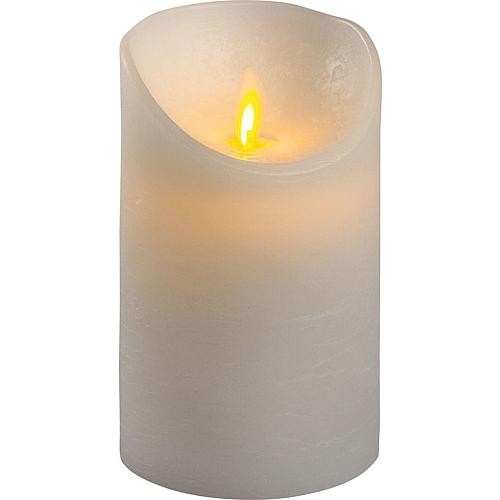 LED Kerze 12,5cm weiß 44326