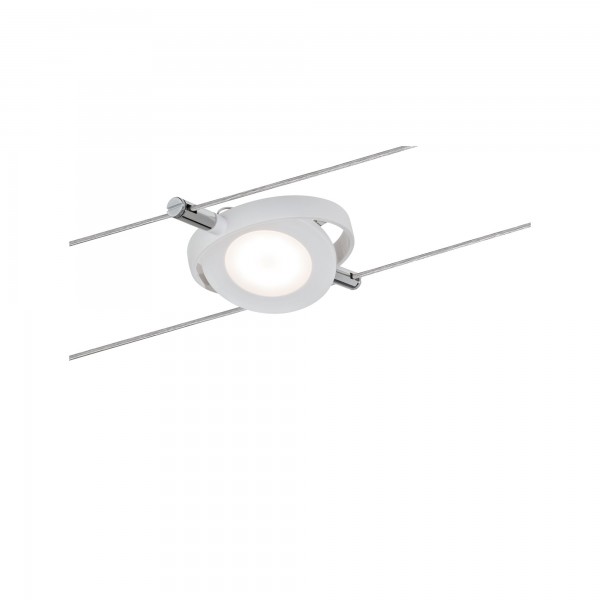 Paulmann Wire Systems DC LED Spot RoundMac 1x4W Weiß matt 12V DC Kunststoff