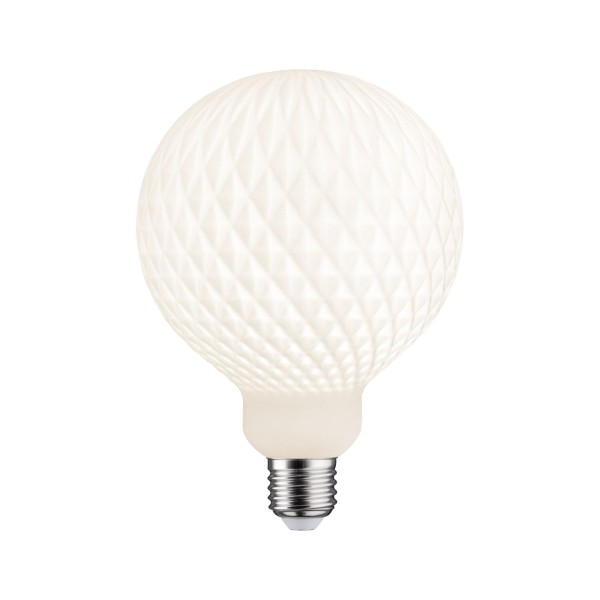 Paulmann White Lampion Filament 230V LED Globe E27 230V 400lm 4,3W 3000K dimmbar Weiß