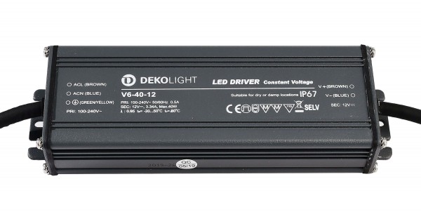 Deko-Light IP, CV, V6-40-12 Grau