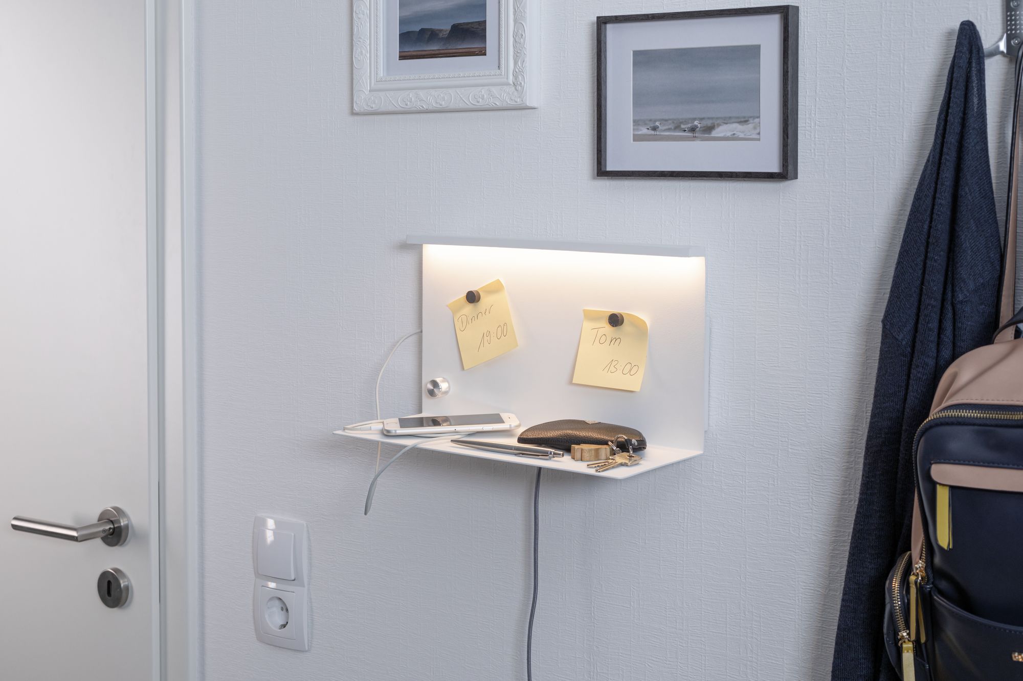 Paulmann WallCeiling Jarina LED Weiß Kontor | Metall | Sortiment 230V Lampen WL 4,5W