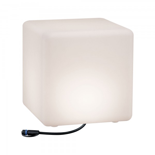 Paulmann Outdoor Plug &amp; Shine Lichtobjekt Cube IP67 3000K 575lm 24V