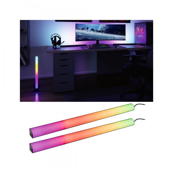 Paulmann EntertainLED Lightbar Dynamic RGB 30x30mm 2x1W 2x48lm RGB