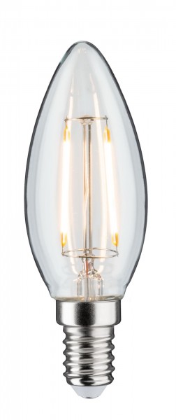 Paulmann LED Kerze 2W 3.000K E14 Klar für Plug &amp; Shine Leuchten