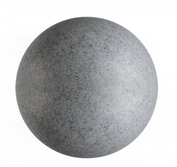 Deko-Light Kugelleuchte Granit 45 grau Granikoptik