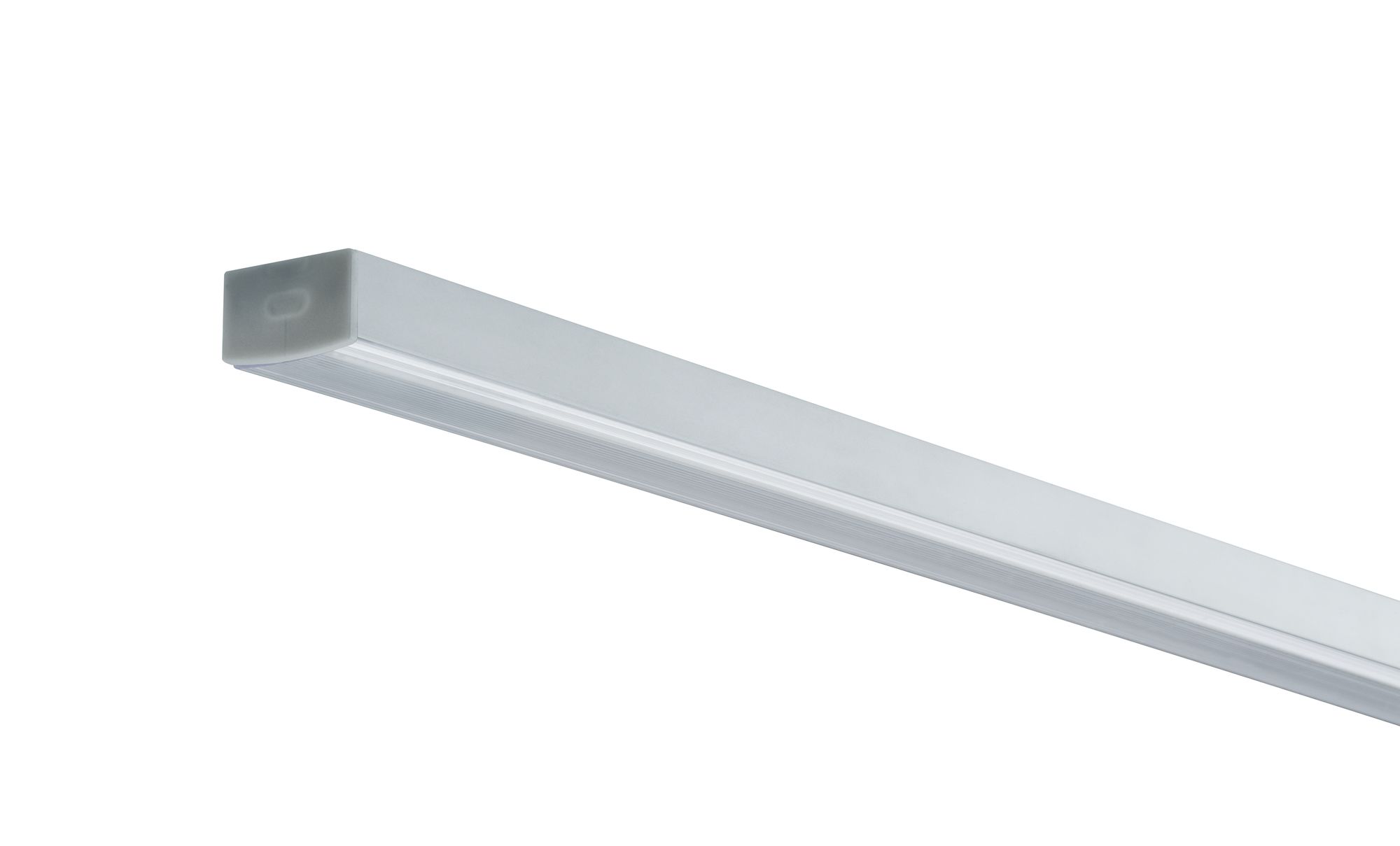 Paulmann Function Square Alu Diffusor Lampen Profil 100cm Kontor | eloxiert | Zubehör Alu Satin Kunststoff