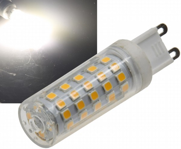 LED Stiftsockel G9, 8W, 750lm 330°, 230V, 4000K, neutralweiß