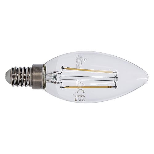 EGB Filament Kerzenlampe klar E14 2,5W 250lm 2700K