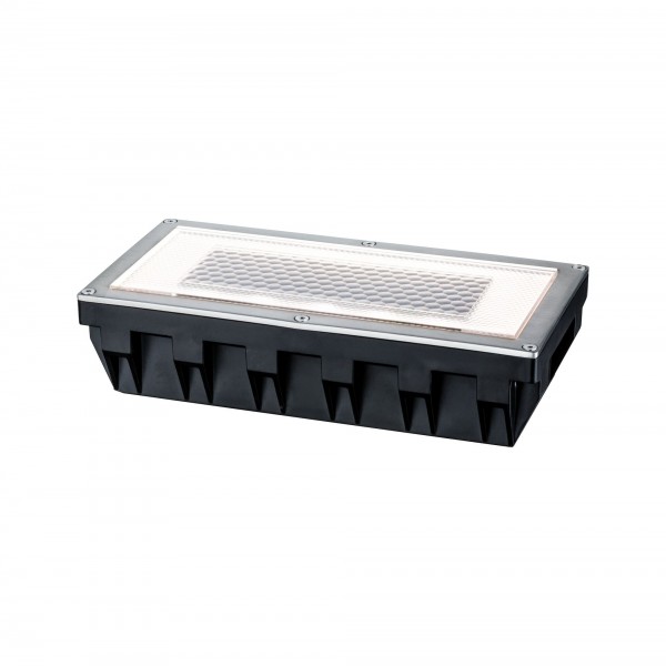 Paulmann Special EBL Set Solar Boden Box IP67 LED 1x0,6W 200x100mm Eds/Klar Eds/Poly.