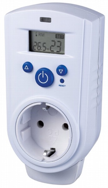 Steckdosen-Thermostat &quot;ST-35 digi&quot; max. 3500W, 5-30°C, EIN/AUS/AUTO, 230V